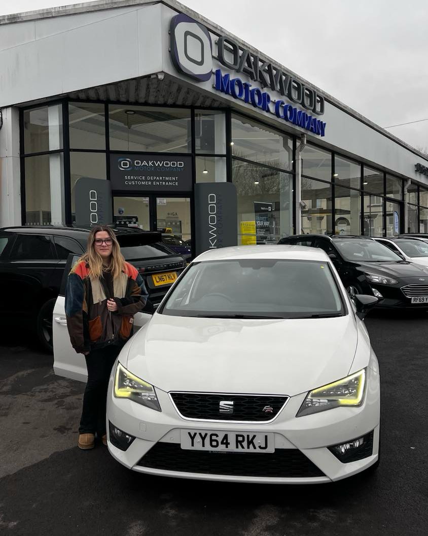 Another happy Oakwood Motor Company Ltd customer