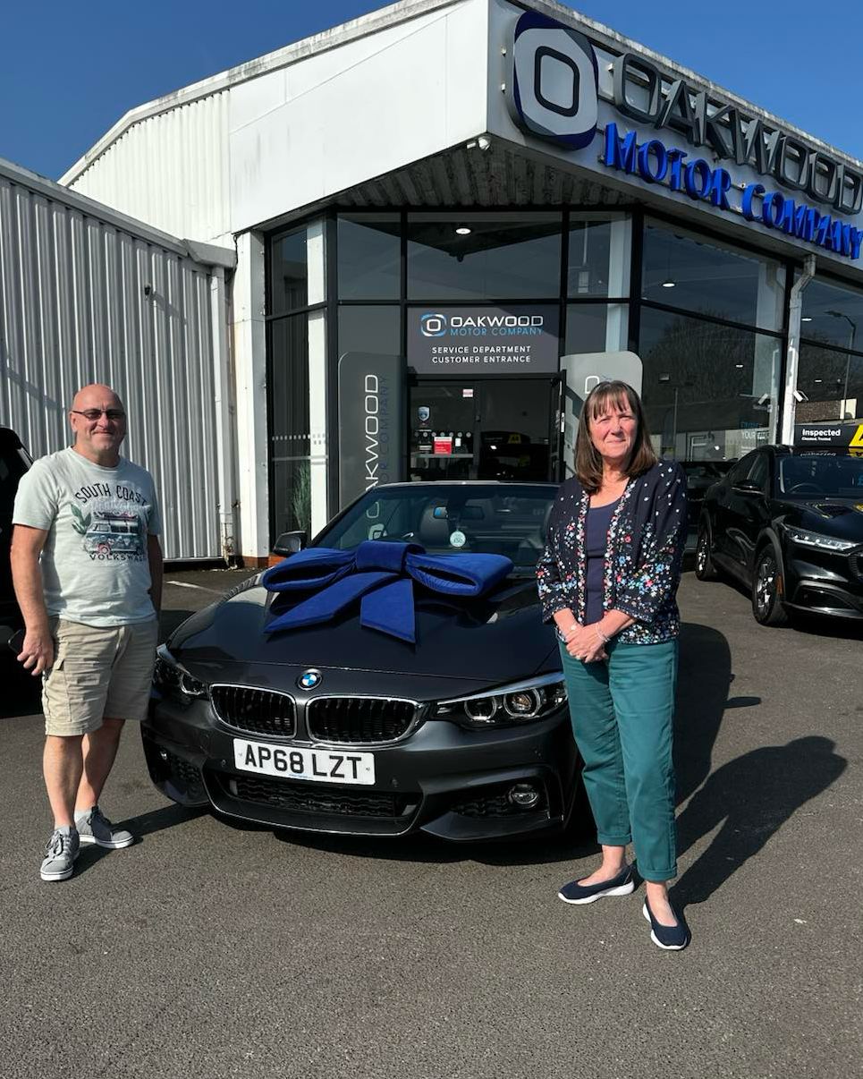 Another happy Oakwood Motor Company Ltd customer