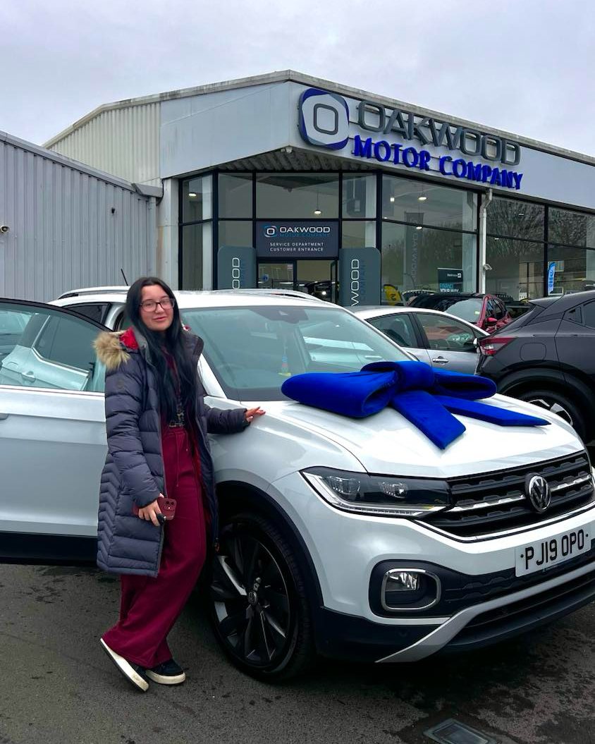 Another happy Oakwood Motor Company Ltd customer