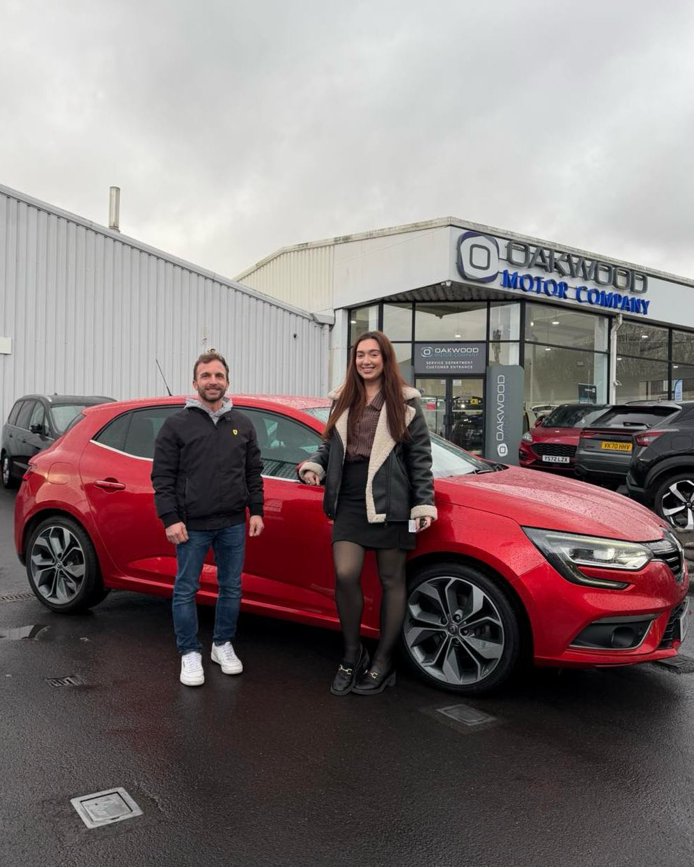 Another happy Oakwood Motor Company Ltd customer