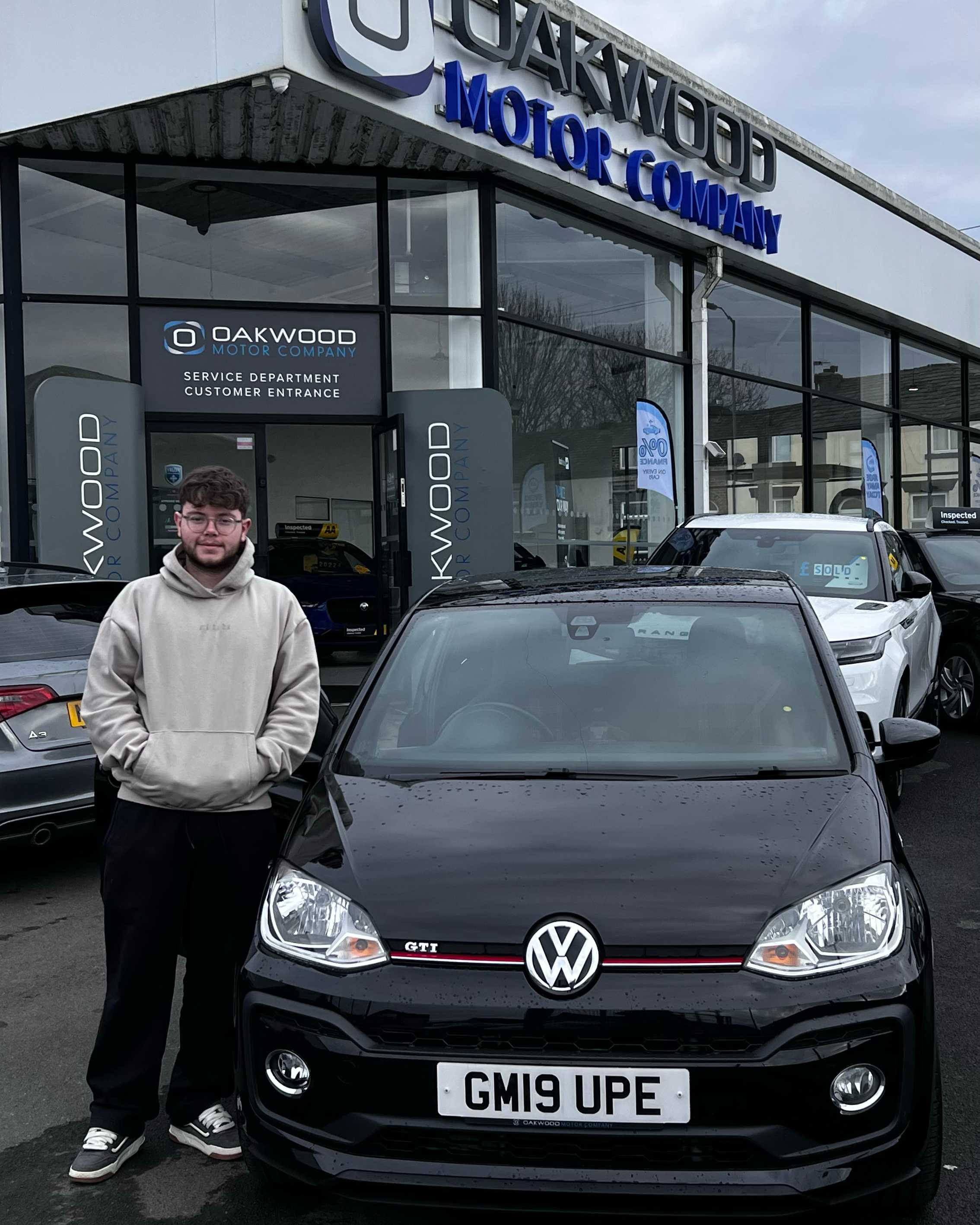 Another happy Oakwood Motor Company Ltd customer