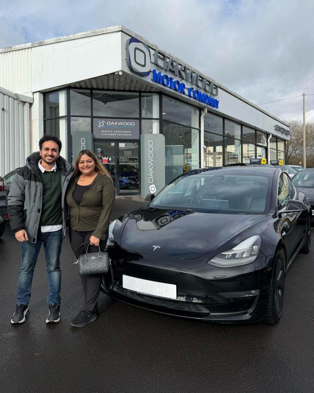 Another happy Oakwood Motor Company Ltd customer