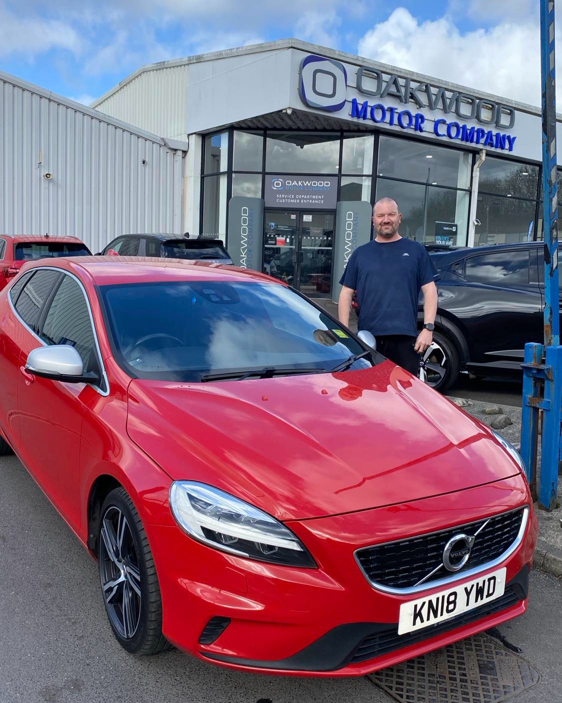 Another happy Oakwood Motor Company Ltd customer